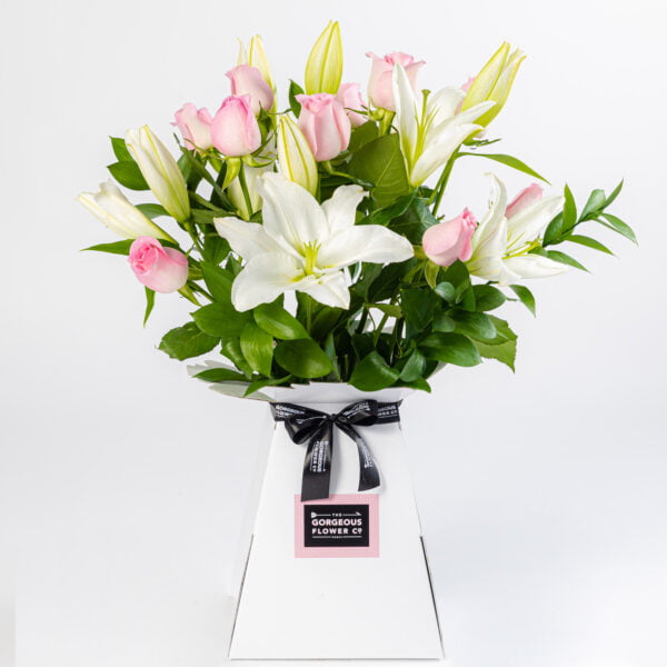 Front view of the Grace Bay flower bouquet from The Gorgeous Flower Company